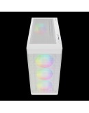 Gamdias кутия Case E-ATX - ATHENA M3 White - USB-C, 4 x 120 mm A-RGB, Mesh, Tempered Glass