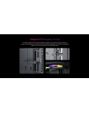 1stPlayer кутия Case ATX - AU8 Black - 4 x 140 mm A-RGB fans included, USB-C