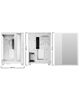 be quiet! кутия Case ATX - LIGHT BASE 500 LX White