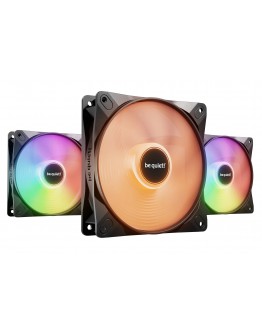 be quiet! комплект вентилатори Fan Pack 3-in-1 3 x 120mm - LIGHT WINGS LX 120mm PWM high-speed Triple-Pack