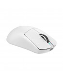 White Shark професионална геймърска мишка Wireless Gaming Mouse BORS - 12000dpi, 1000Hz, Bluetooth, White