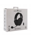 White Shark безжични геймърски слушалки Gaming Headphones BUTTERFLY - Bluetooth, 2.4G, Black