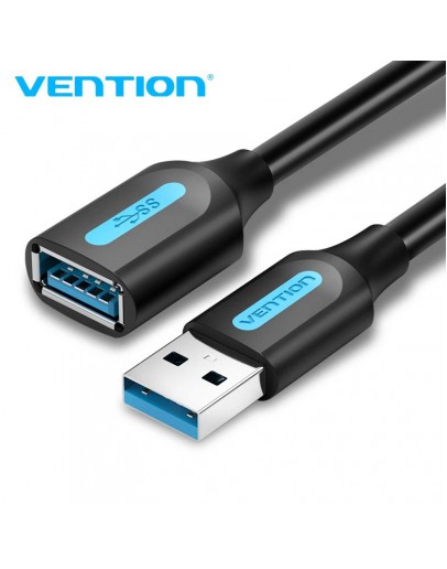Vention Кабел USB 3.0  Extension AM / AF - 1.0M Black - CBHBF