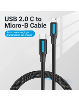 Vention Кабел USB 2.0 C M / Micro-B USB M 0.5m - COVBD