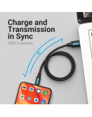 Vention Кабел USB 3.0 A M / USB-C M 0.5m - COZBD