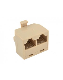 VCom съединител LAN Coupler 1 Male / 2 Female - CT253