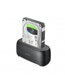 Orico докинг станция Storage - HDD/SSD Dock - 2.5/3.5 inch USB-C - DD18U3-EU-BK