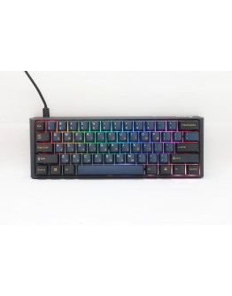Ducky професионална геймърска механична клавиатура Professional Gaming Mechanical Keyboard One 3 Pro Mini Nazca Line - 8K, Cherry MX2A RGB Red [Linear]