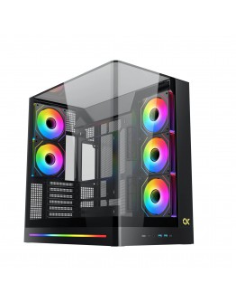 Xigmatek кутия Case E-ATX - PANO II - 8 ARGB Fans