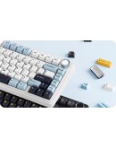 Aula геймърска механична клавиатура Wireless Gaming Mechanical Keyboard F75 - Reaper Switch [Linear] (English US), Purple, Beige, Green