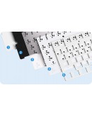 Aula геймърска механична клавиатура Wireless Gaming Mechanical Keyboard F75 - Reaper Switch [Linear] (English US), Purple, Beige, Green