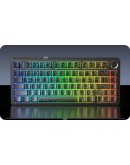 Aula геймърска механична клавиатура Wireless Gaming Mechanical Keyboard F75HE - Black King Magnetic Switch [Linear] (English US), Black, Gray