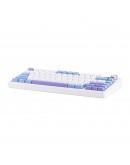 Aula геймърска механична клавиатура Wireless Gaming Mechanical Keyboard F75 MAX - Reaper Switch [Linear] (English US), White, Blue, Purple