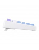 Aula геймърска механична клавиатура Wireless Gaming Mechanical Keyboard F75 MAX - Reaper Switch [Linear] (English US), White, Blue, Purple