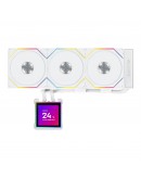 Lian Li водно охлаждане Water Cooling HydroShift II LCD-S 360TL WHITE