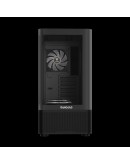 Gamdias кутия Case ATX - ATLAS E2 - 3 x 120 mm A-RGB, Digital Display, Curved Glass