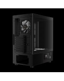 Gamdias кутия Case ATX - ATLAS E2 - 3 x 120 mm A-RGB, Digital Display, Curved Glass