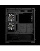 Gamdias кутия Case mATX - AURA GC12 ARGB BK - 6 x 120 mm A-RGB, USB-C, Tempered Glass