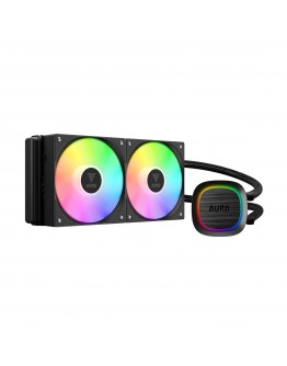 Gamdias водно охлаждане Water Cooling 240mm - AURA GL240 v2 - aRGB