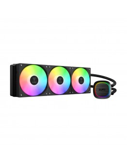 Gamdias водно охлаждане Water Cooling 360mm - AURA GL360 v2 - aRGB