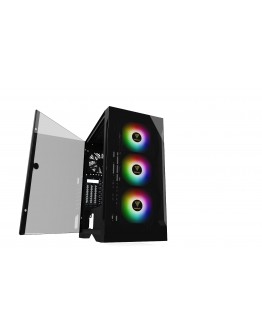 Gamdias кутия Case ATX - TALOS E2 Elite - aRGB, Tempered Glass