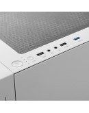 Gamdias кутия Case ATX - TALOS E3 MESH White - aRGB, Tempered Glass