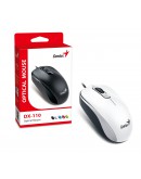 Genius Мишка Mouse DX-110 White - USB