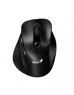 Genius безжина безшумна мишка Wireless Silent Mouse Ergo 9000S - Silent, Bluetooth, 2.4G, Black