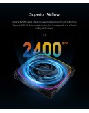 Geometric Future Комплект вентилатори Fan Pack 3-in-1 140 mm - Squama 2503B-14 Black
