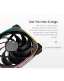 Geometric Future Комплект вентилатори Fan Pack 3-in-1 140 mm - Squama 2503W-14 White