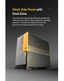 Geometric Future кутия Case EATX - Model 5 Black/Yellow - 5 x 140 mm aRGB fans included