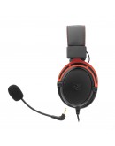 White Shark геймърски слушалки Gaming Headphones GORILLA BLACK/RED - 53mm, Stereo 2.0