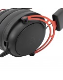 White Shark геймърски слушалки Gaming Headphones GORILLA BLACK/RED - 53mm, Stereo 2.0