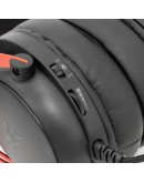 White Shark геймърски слушалки Gaming Headphones GORILLA BLACK/RED - 53mm, Stereo 2.0