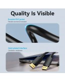 Vention Кабел Cable - Display Port v1.2 DP M / M Black 4K 1M - HAKBF