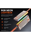Aula геймърска механична клавиатура Wireless Gaming Mechanical Keyboard HERO 75 HE - Stormrise Magnetic Switch [Linear] (English US), Black