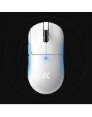 MCHOSE професионална геймърска мишка A7 V2 Ultra Black - Wireless Gaming Mouse - Dual 8K, Omron Mechanical