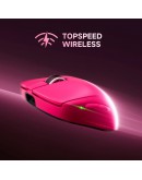 MCHOSE професионална геймърска мишка A7 V2 Ultra White - Wireless Gaming Mouse - Dual 8K, Omron Mechanical