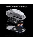 MCHOSE професионална геймърска мишка A7 V2 Ultra White - Wireless Gaming Mouse - Dual 8K, Omron Mechanical