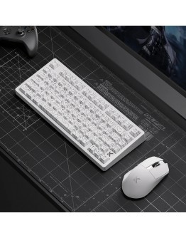 MCHOSE геймърска механична клавиатура Gaming Mechanical Keyboard Jet75 Topographic - 8K, Kailh Magnetic God Switch [Linear] (English US), Black