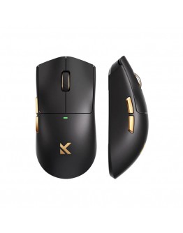 MCHOSE професионална геймърска мишка K7 Ultra Black - Wireless Gaming Mouse - Dual 8K, Omron Mechanical, Magnetic Charging Dock