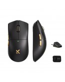 MCHOSE професионална геймърска мишка K7 Ultra Black - Wireless Gaming Mouse - Dual 8K, Omron Mechanical, Magnetic Charging Dock