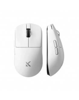 MCHOSE професионална геймърска мишка L7 Ultra Plus White - Wireless Gaming Mouse - Dual 8K, Kailh Optical