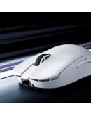 MCHOSE професионална геймърска мишка L7 Ultra Plus White - Wireless Gaming Mouse - Dual 8K, Kailh Optical