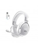 MCHOSE безжични геймърски слушалки Wireless Gaming Headphones - V9 Pro Icy White - Bluetooth , 2.4G