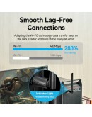 Vention безжичен адаптер WiFi USB adapter Dual Band, 650Mbps, Black - KDTB0