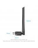 Vention безжичен адаптер WiFi USB adapter Dual Band, 650Mbps, Black - KDTB0