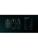Lamzu професионална геймърска мишка MAYA X 8K - Wireless Gaming Mouse - Aimlabs Edition