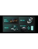 Lamzu професионална геймърска мишка MAYA X 8K - Wireless Gaming Mouse - Aimlabs Edition