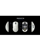 Lamzu професионална геймърска мишка MAYA X 8K - Wireless Gaming Mouse - Black